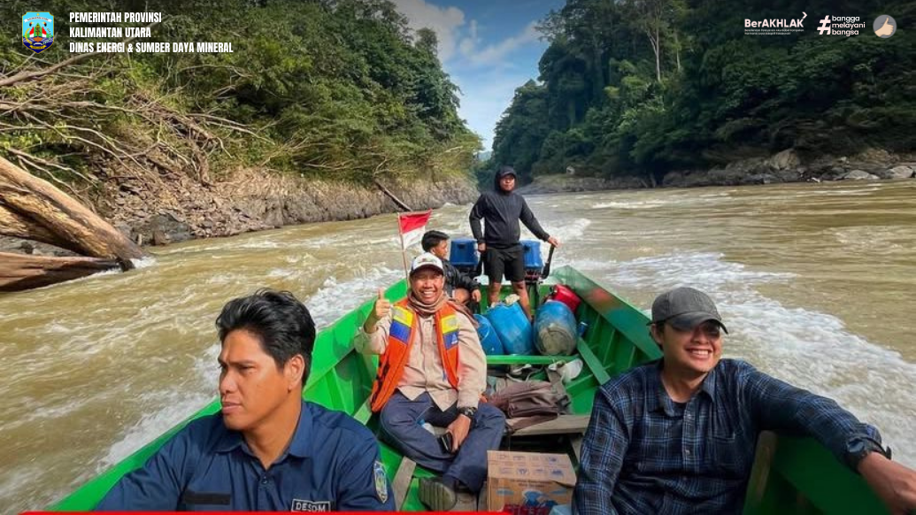 Kunjungan Kerja Kadis ESDM Kaltara ke Desa Linsayung dan Tagul, Kabupaten Nunukan